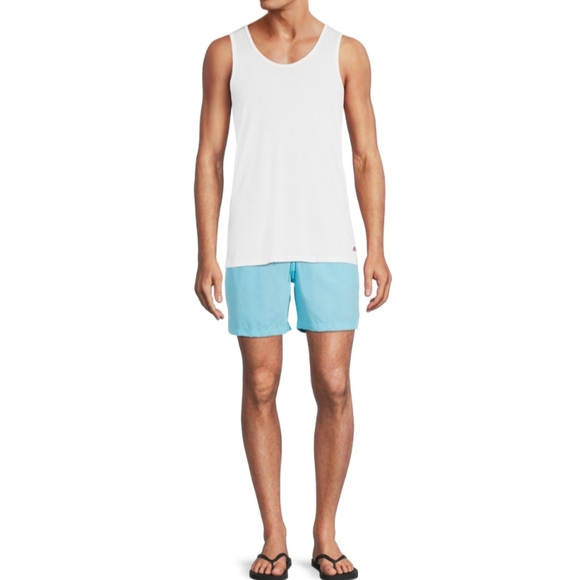New! GEORGE Men's Light Blue Swim Shorts.  3XL 48-50 - Picture 2 of 5